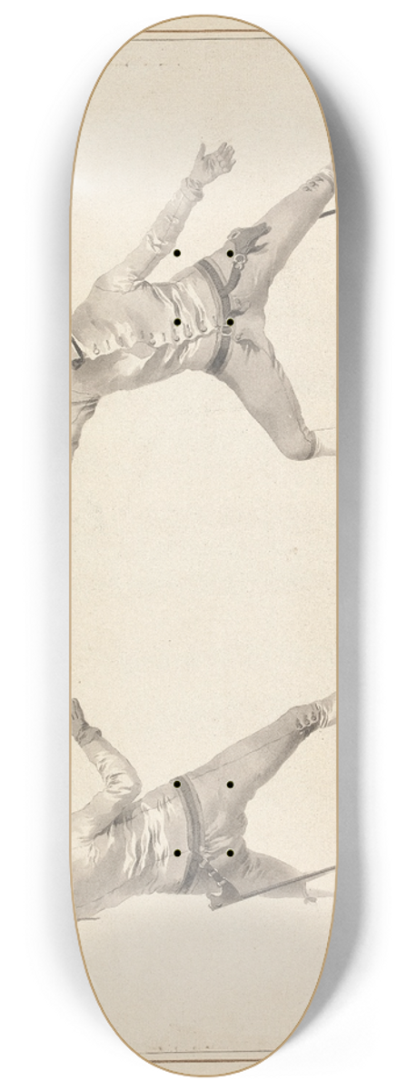James Gwin - De la Parade de Quarte au Dehors des Armes sur le Coup de Quarte hors des Armes 8.25 inch art skate deck