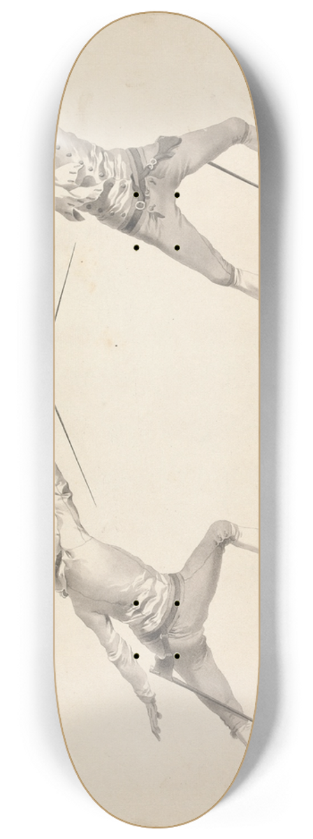 James Gwin - De la Parade de Seconde sur le Coup de Seconde 8.25 inch art skate deck
