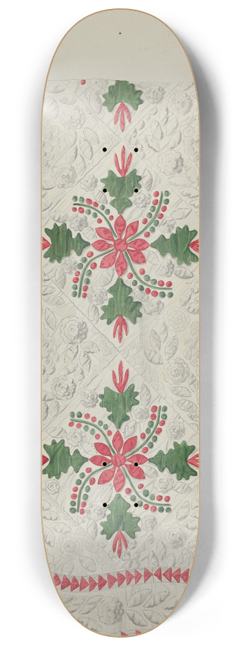 James H.C. Vail - Quilt 8.25 inch art skate deck