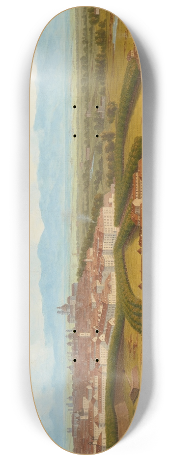 Alois von Saar - Die befestigte Stadt Verona 8.25 inch art skate deck