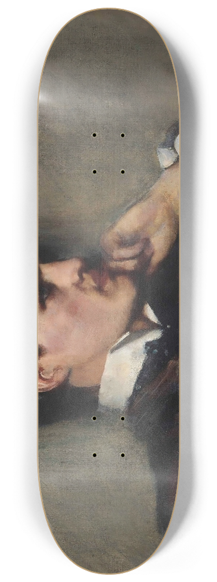 James Jebusa Shannon - The artists brother, Tom 8.25 inch art skate deck