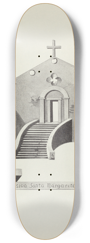 James Jones - Mision Santa Margarita 8.25 inch art skate deck