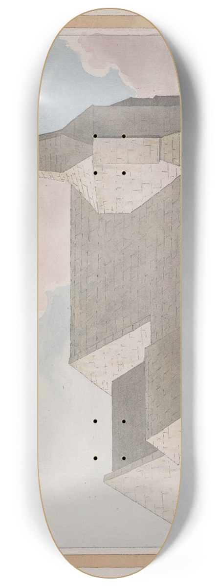 James Lambert of Lewes - Herstmonceux Castle, East Sussex: View 8.25 inch art skate deck