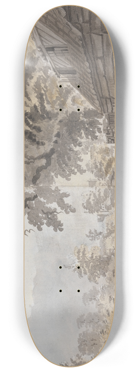 James Miller - A Country Lane 8.25 inch art skate deck