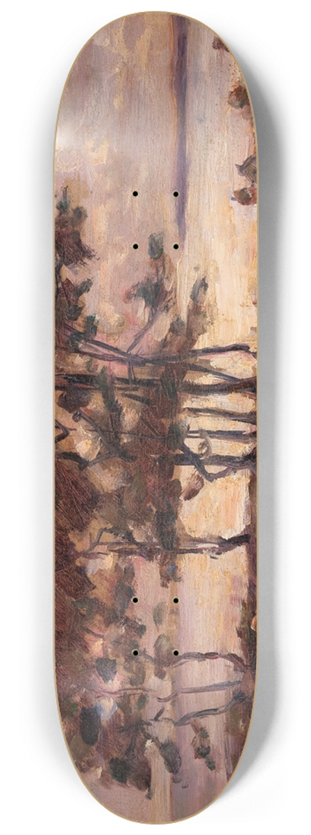 Aloysius C. O'kelly - Landscape 8.25 inch art skate deck