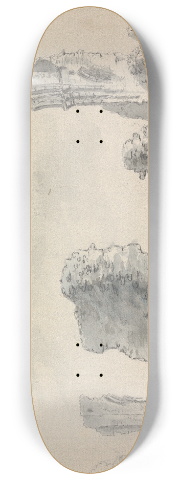 James Moore - Thetford Priory, Norfolk, England 8.25 inch art skate deck