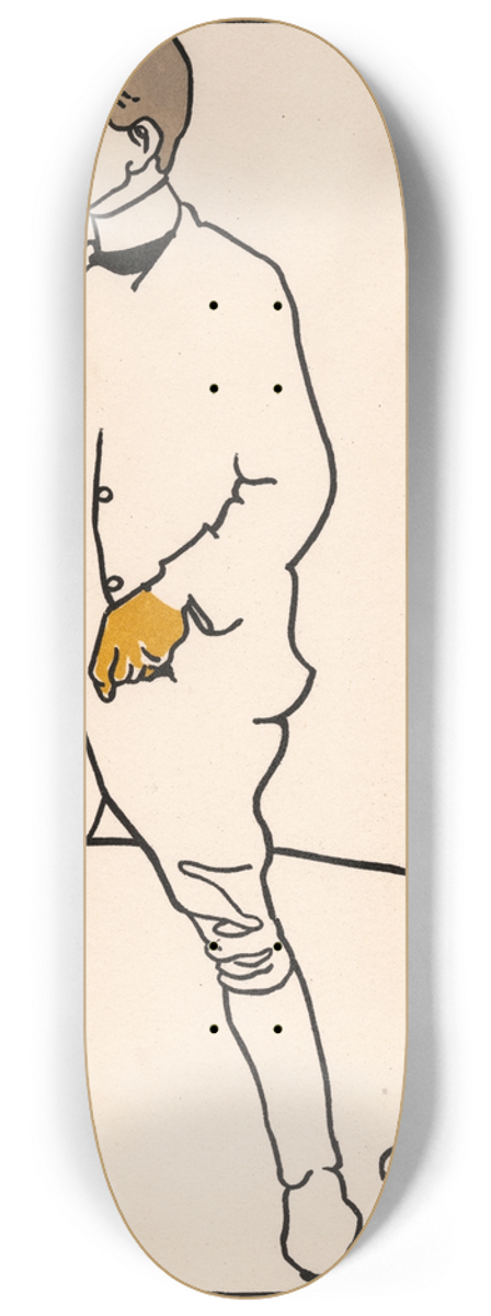 James Pryde - Sir William Nicholson 8.25 inch art skate deck