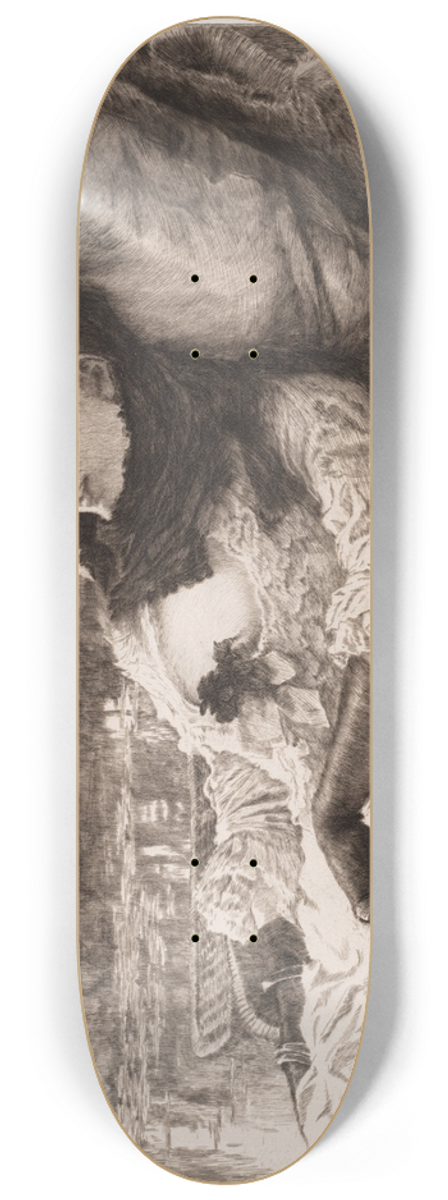 James Tissot - Soire dt 8.25 inch art skate deck