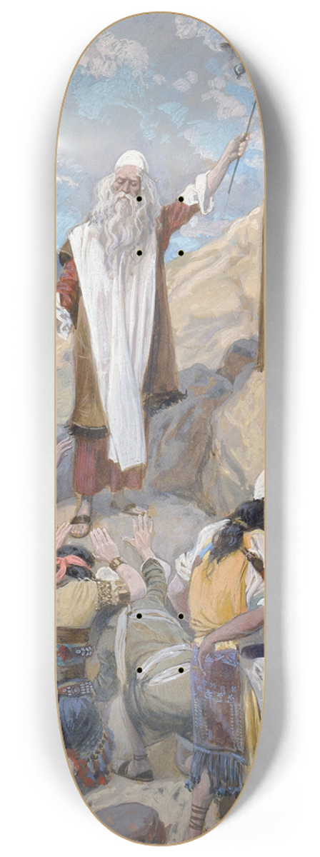 James Tissot - The Brazen Serpent 8.25 inch art skate deck