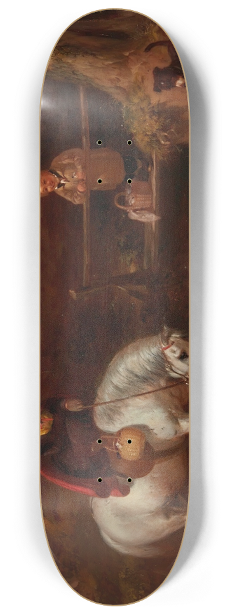 James Ward - Confrontation At The Crossing 8.25 inch art skate deck