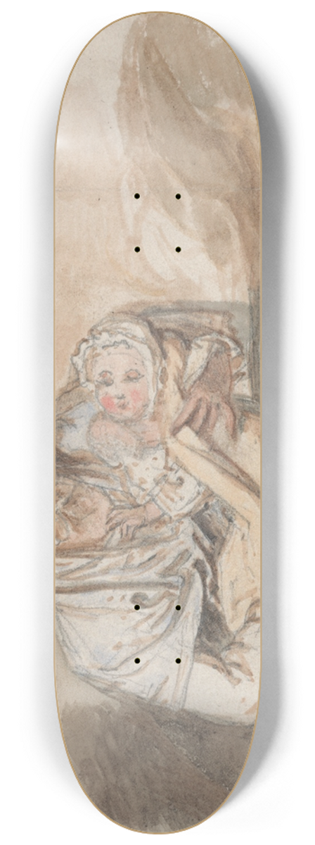 James Ward - Mother and Infant 8.25 inch art skate deck