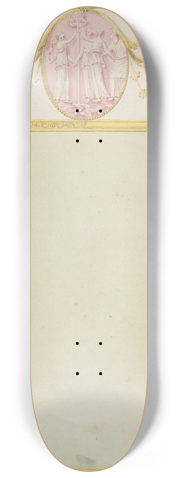 James Wyatt - Design for a Mirror 8.25 inch art skate deck