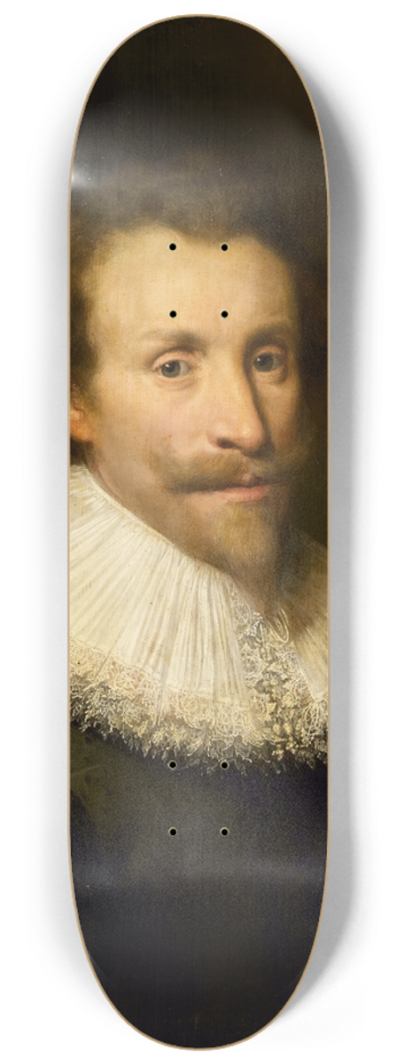 Jan Anthonisz van Ravesteyn - Portrait of a Man 8.25 inch art skate deck
