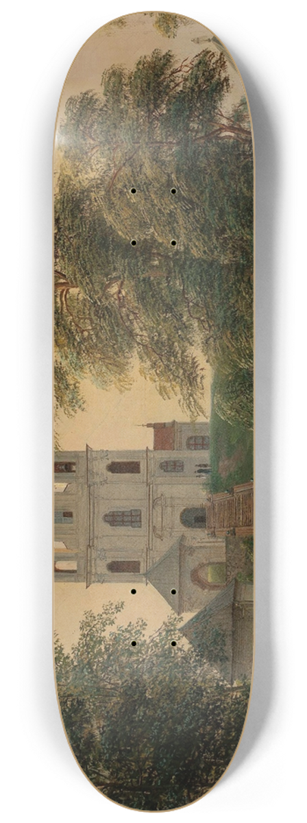 Jan Chrucki - Vilnius Calvary 8.25 inch art skate deck