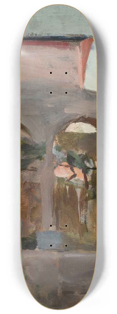 Jan Cigliski - Bakhchisaray. From the journey to Crimea 8.25 inch art skate deck