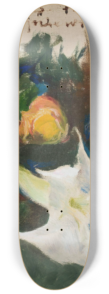 Jan Cigliski - Flowers 8.25 inch art skate deck