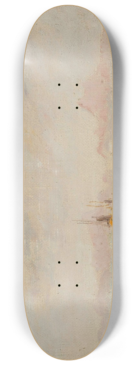 Jan Cigliski - From the ship. From the journey to India 8.25 inch art skate deck