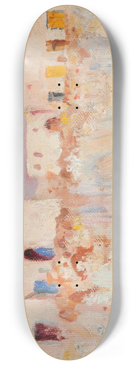 Jan Cigliski - Kairouan (At a Bazaar) 8.25 inch art skate deck