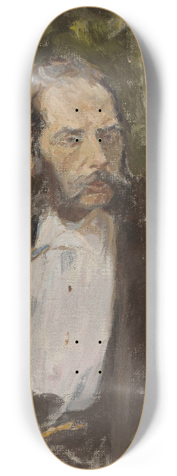 Jan Cigliski - Portrait of Mr. Nelken 8.25 inch art skate deck