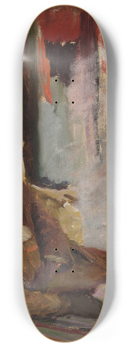 Jan Cigliski - Young Tartar in Bakhchisaray. From the journey to Crimea 8.25 inch art skate deck