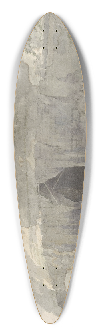Abraham Teerlink - Steengroeve 39.3 inch art pintail longboard deck