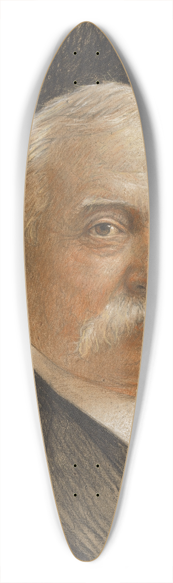 Adolfo Mller-Ury - Marcus Daly 39.3 inch art pintail longboard deck