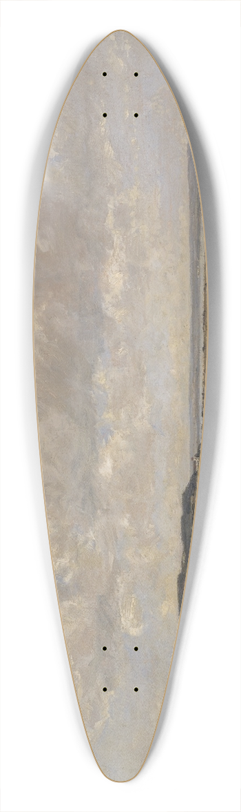 Adolf Stbli - At the River Amper 39.3 inch art pintail longboard deck