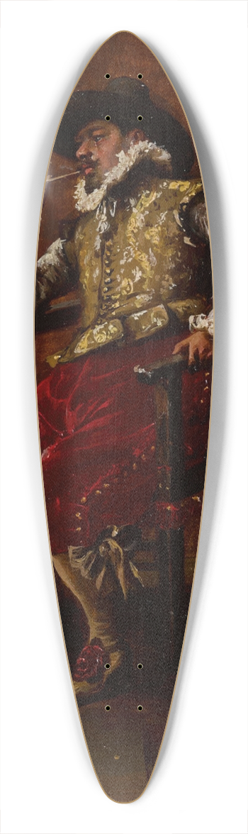 Adolphe-Alexandre Lesrel - Cavalier Smoking 39.3 inch art pintail longboard deck