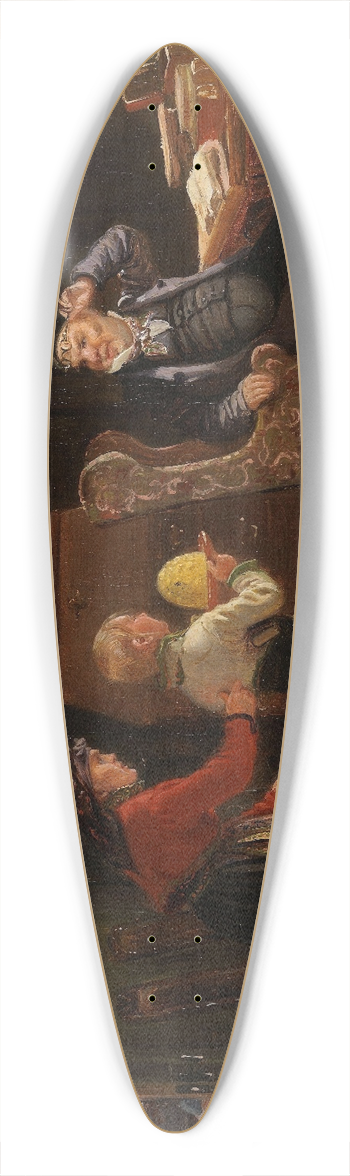 Adolph Tidemand - Anmeldelse til konfirmasjon 39.3 inch art pintail longboard deck