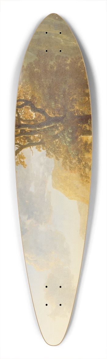 Aelbert Cuyp - The Flight into Egypt 39.3 inch art pintail longboard deck