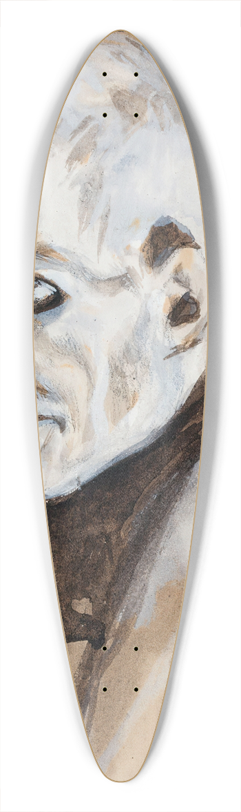 Albert Edelfelt - Lieutenant Stool 39.3 inch art pintail longboard deck