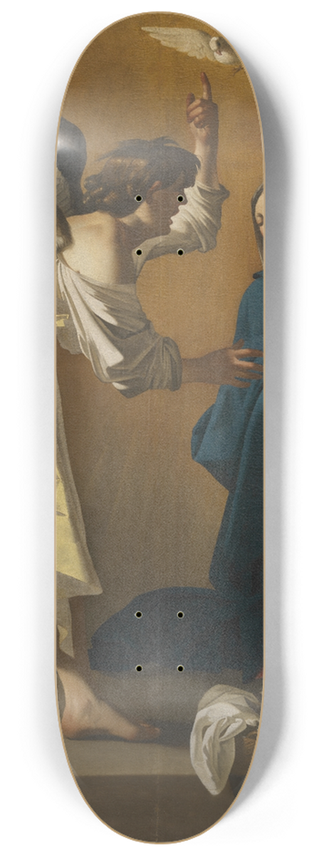Jan Janssens - The annunciation 8.25 inch art skate deck