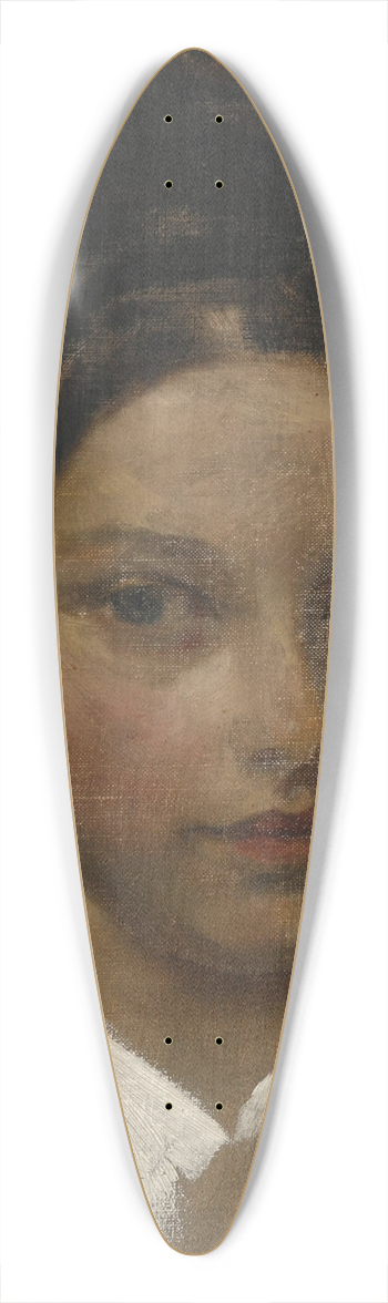 Albert Ritzberger - Mdchenportrt 39.3 inch art pintail longboard deck