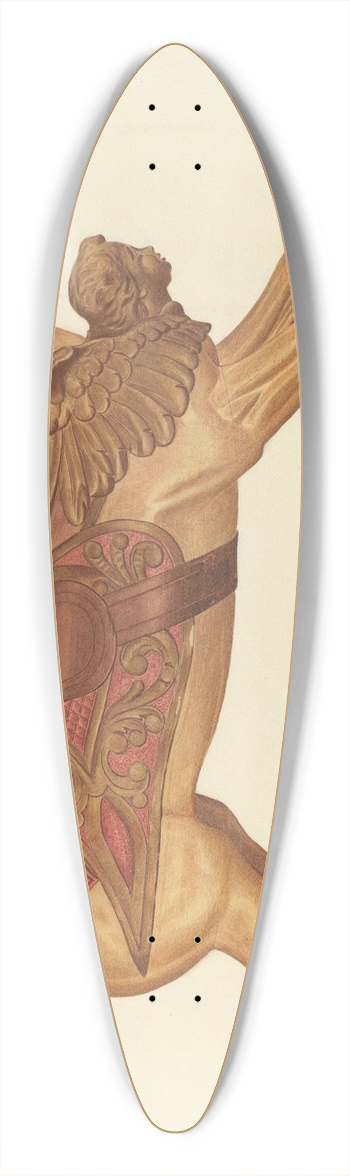 Albert Ryder - Carousel Horse 39.3 inch art pintail longboard deck