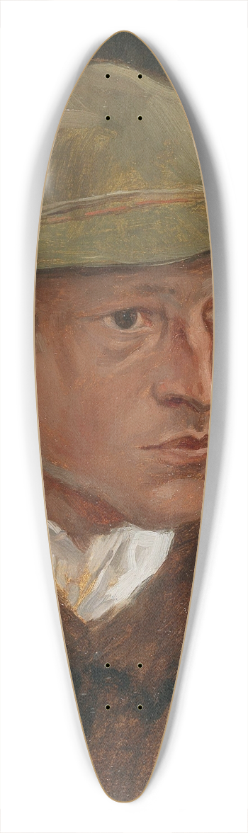 Albin Egger Lienz - Simon Moser Studie zu Das Kreuz 39.3 inch art pintail longboard deck