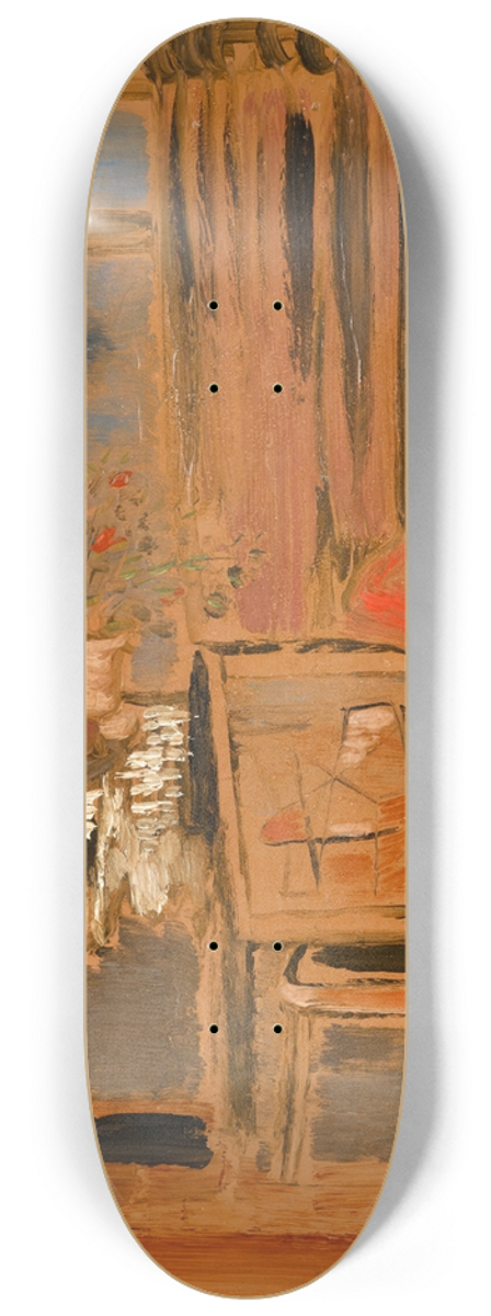 Jankel Adler - Woman in Atelier 8.25 inch art skate deck