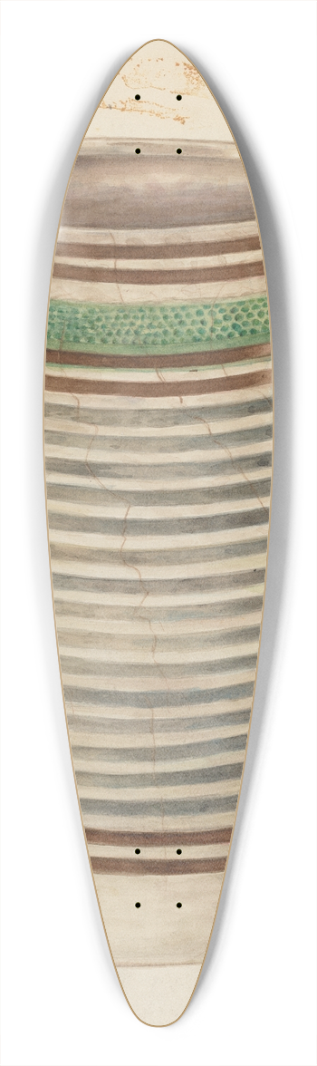 Al Curry - Water Pitcher 39.3 inch art pintail longboard deck