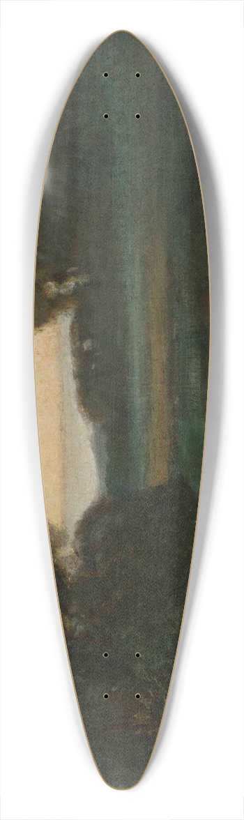 Aleksander Gierymski - Landscape 39.3 inch art pintail longboard deck