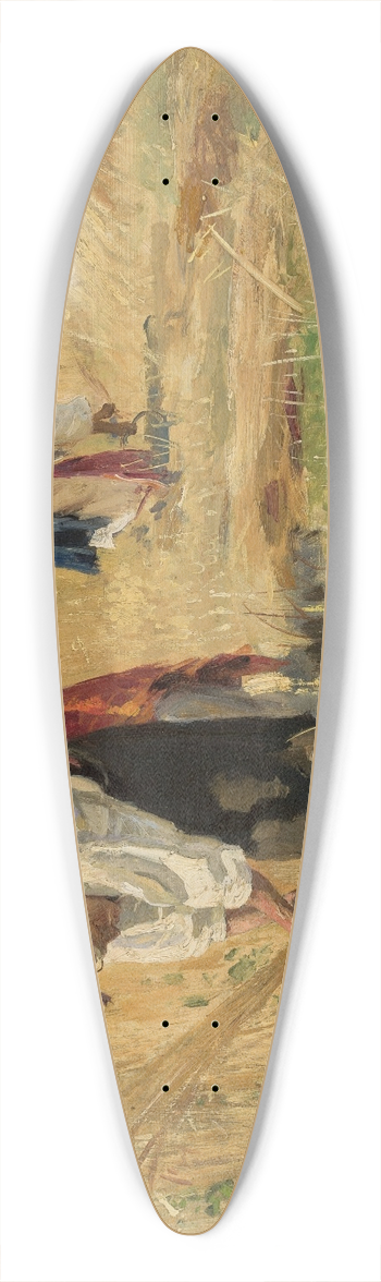 Aleksander W. Makowski - Harvest 39.3 inch art pintail longboard deck