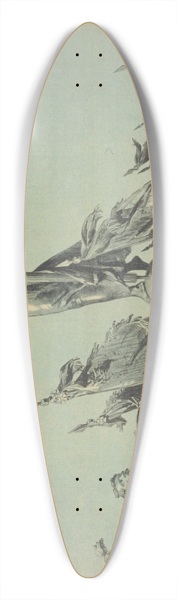 A. Lelong - Rpublique Franaise. 3e Emprunt de la Dfense Nationale 39.3 inch art pintail longboard deck