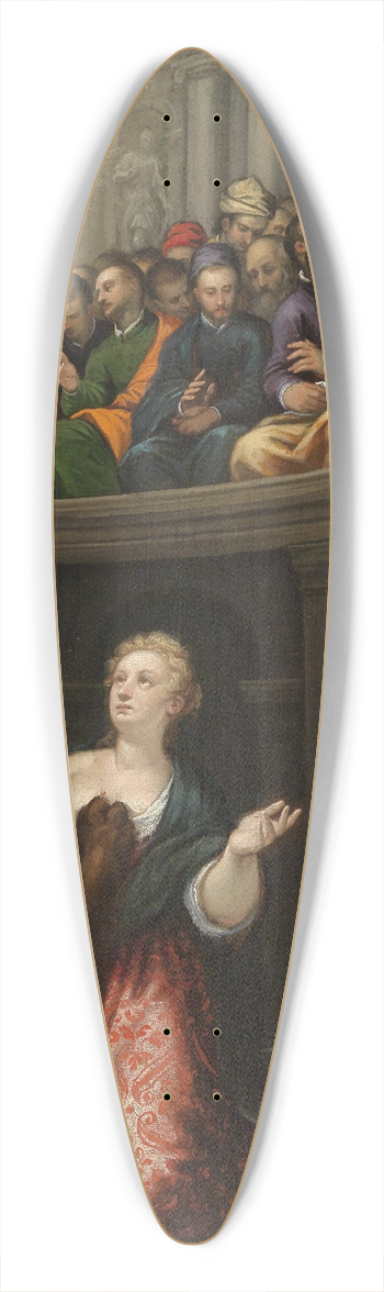 Alessandro Maganza - Martyrdom Of A Saint 39.3 inch art pintail longboard deck