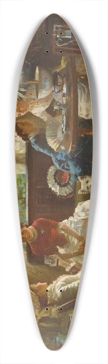 Alexander Mark Rossi - A Good Likeness 39.3 inch art pintail longboard deck