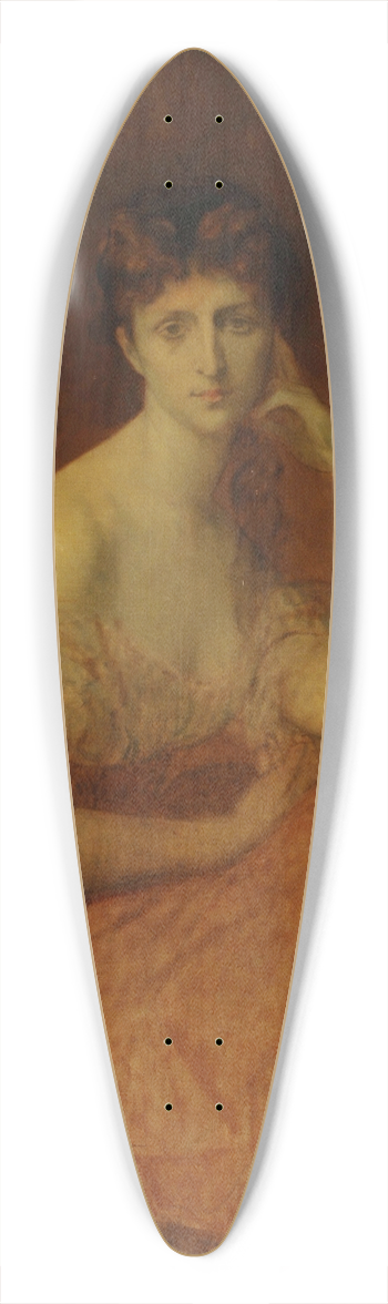 Alexandre Cabanel - Boceto 39.3 inch art pintail longboard deck