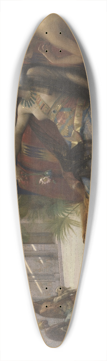 Alexandre Cabanel - Cleopatra testing poisons on condemned prisoners 39.3 inch art pintail longboard deck