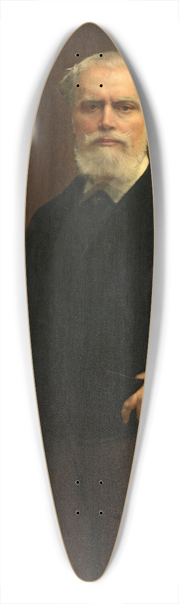 Alexandre Cabanel - Self Portrait 39.3 inch art pintail longboard deck
