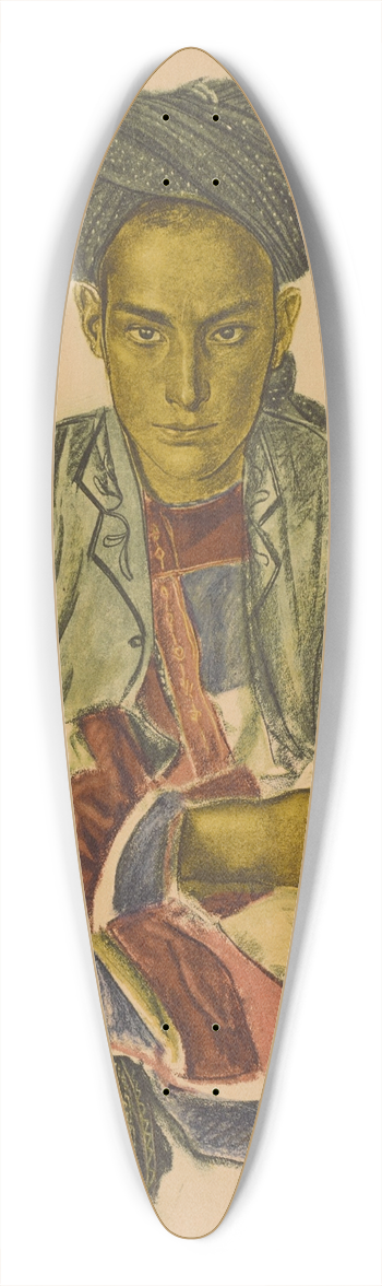 Alexandre Jacovleff - Cherzea, Fils dun Chef Nomade 39.3 inch art pintail longboard deck