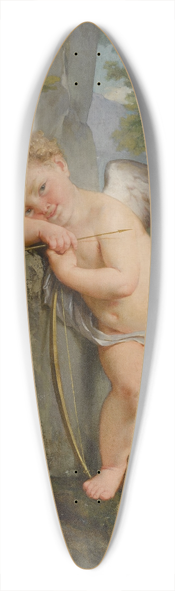 Alexis-Joseph Mazerolle - Cupide 39.3 inch art pintail longboard deck