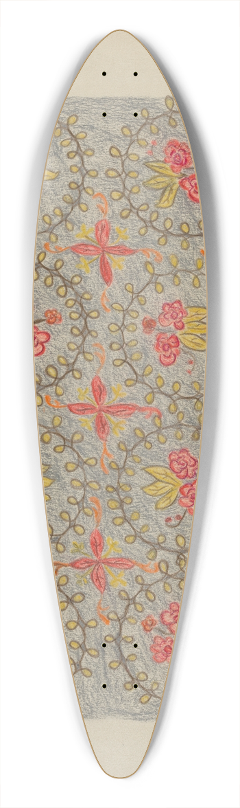 Alfonso Umana - Bedspread 39.3 inch art pintail longboard deck