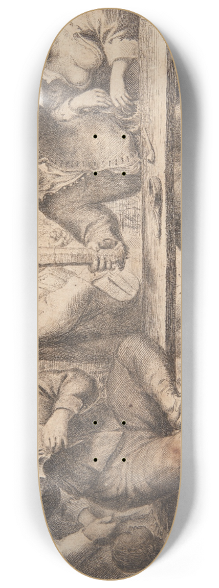 Jan Miense Molenaer - Et bordel 8.25 inch art skate deck