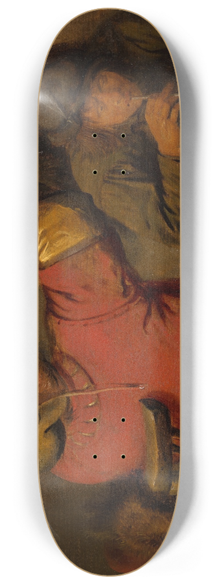 Jan Miense Molenaer - The Five Senses,Taste 8.25 inch art skate deck